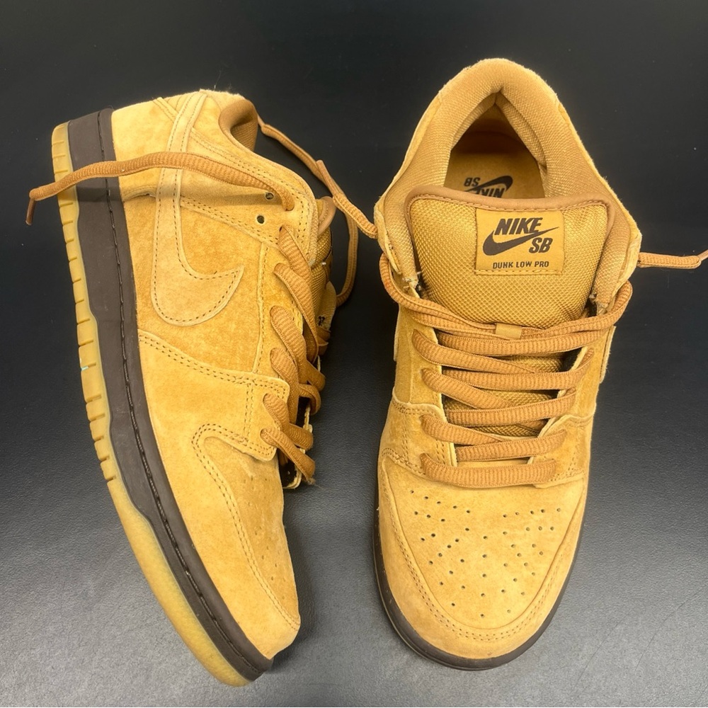 Nike SB Dunk Low Pro Wheat Men’s Size 10 UK 9 EU 44 EXCELLENT !!!!*SHIPS FAST!*